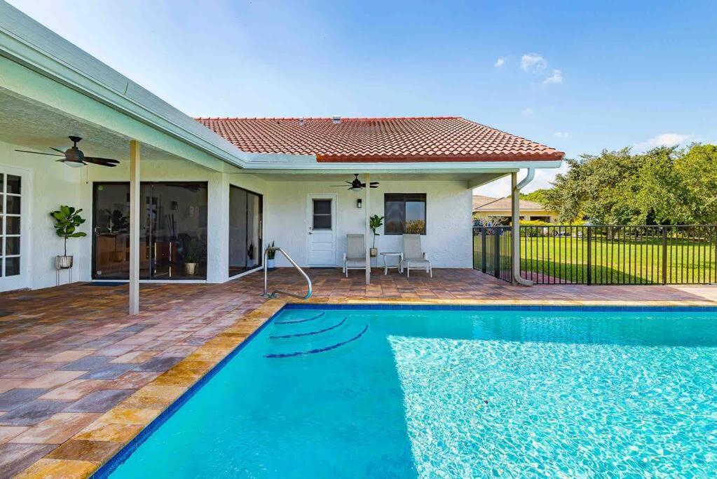 4/3.5 House With Pool- Boynton Beach, Fl. מראה חיצוני תמונה